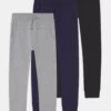 Friboo 3 Pack - Pantalones Deportivos - Grey/Blue/Black