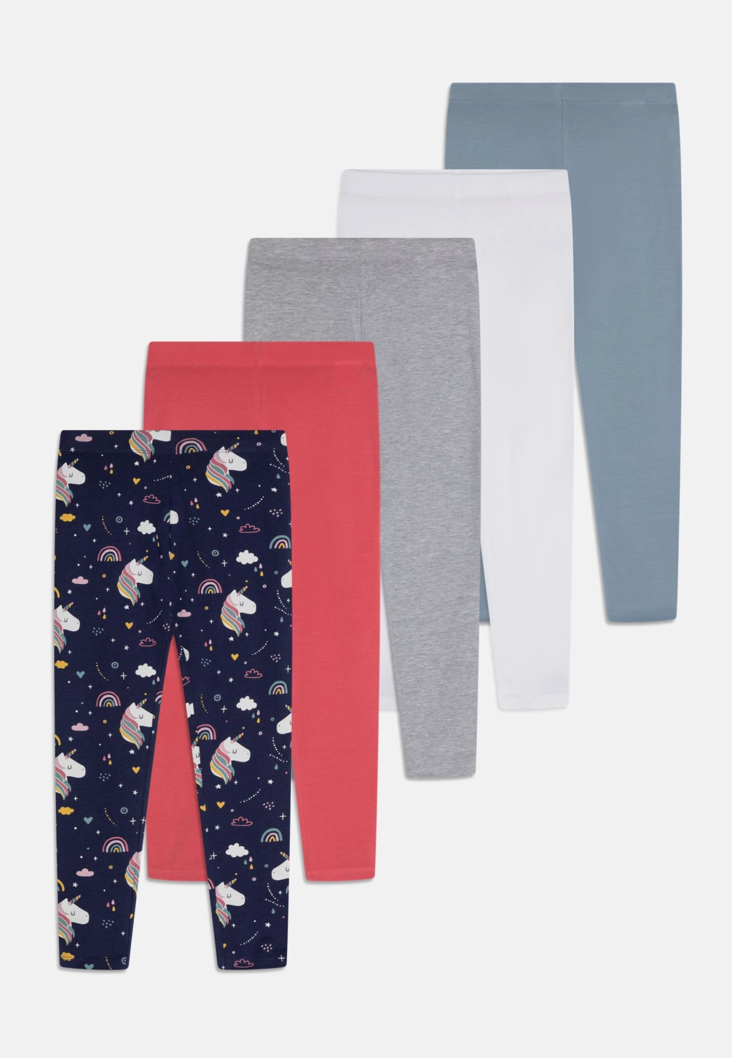 Friboo 5 Pack - Leggings - Multi-Coloured/Grey/White 1 Friboo 5 Pack - Leggings - Multi-Coloured/Grey/White