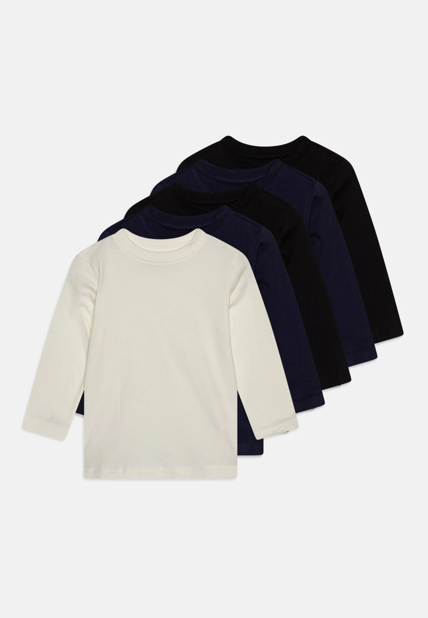 Friboo 5 Pack - Camiseta De Manga Larga - Black/Dark Blue 1 Friboo 5 Pack - Camiseta De Manga Larga - Black/Dark Blue