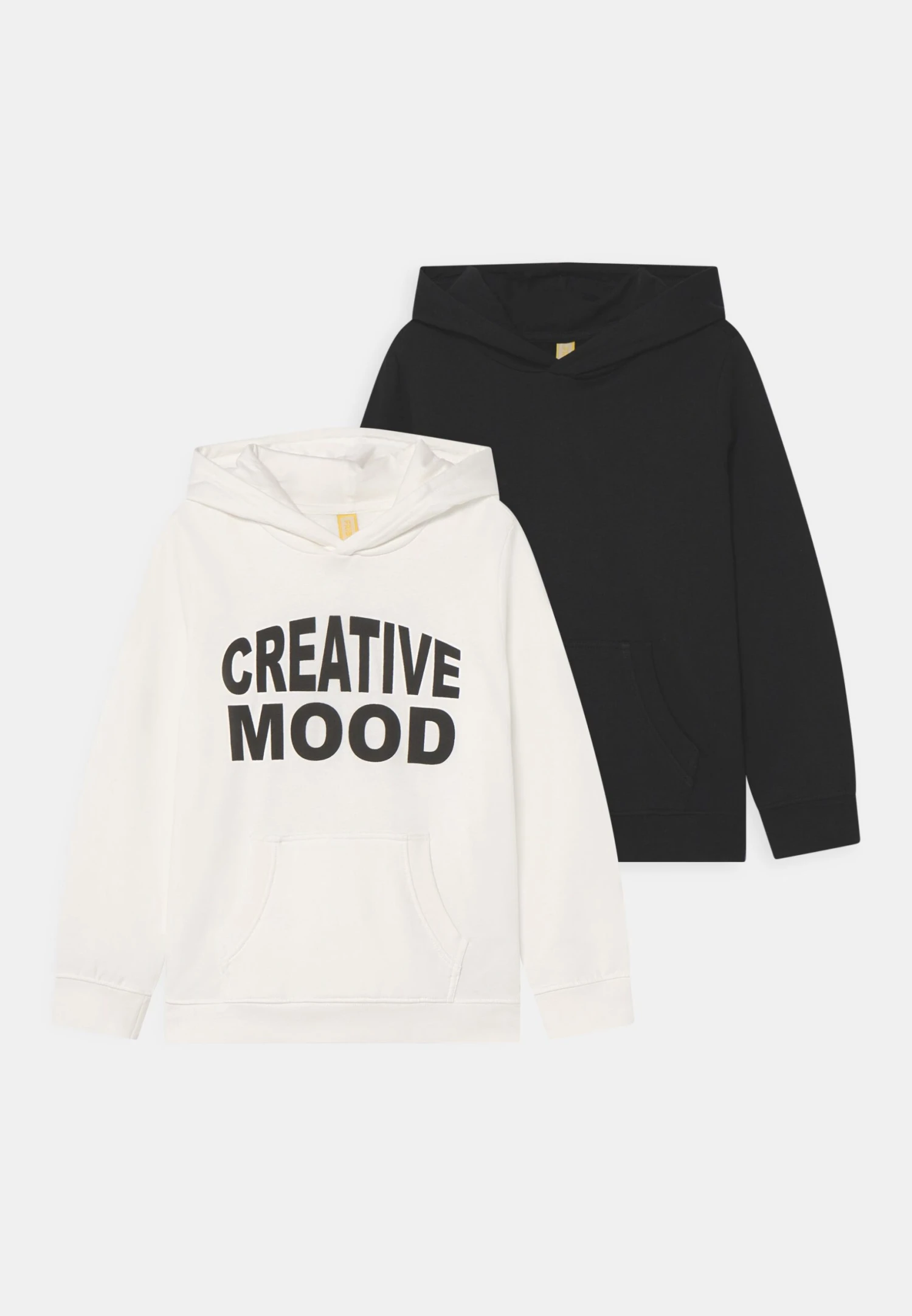 Friboo Hoodie 2 Pack - Sudadera - Black/White 1 Friboo Hoodie 2 Pack - Sudadera - Black/White
