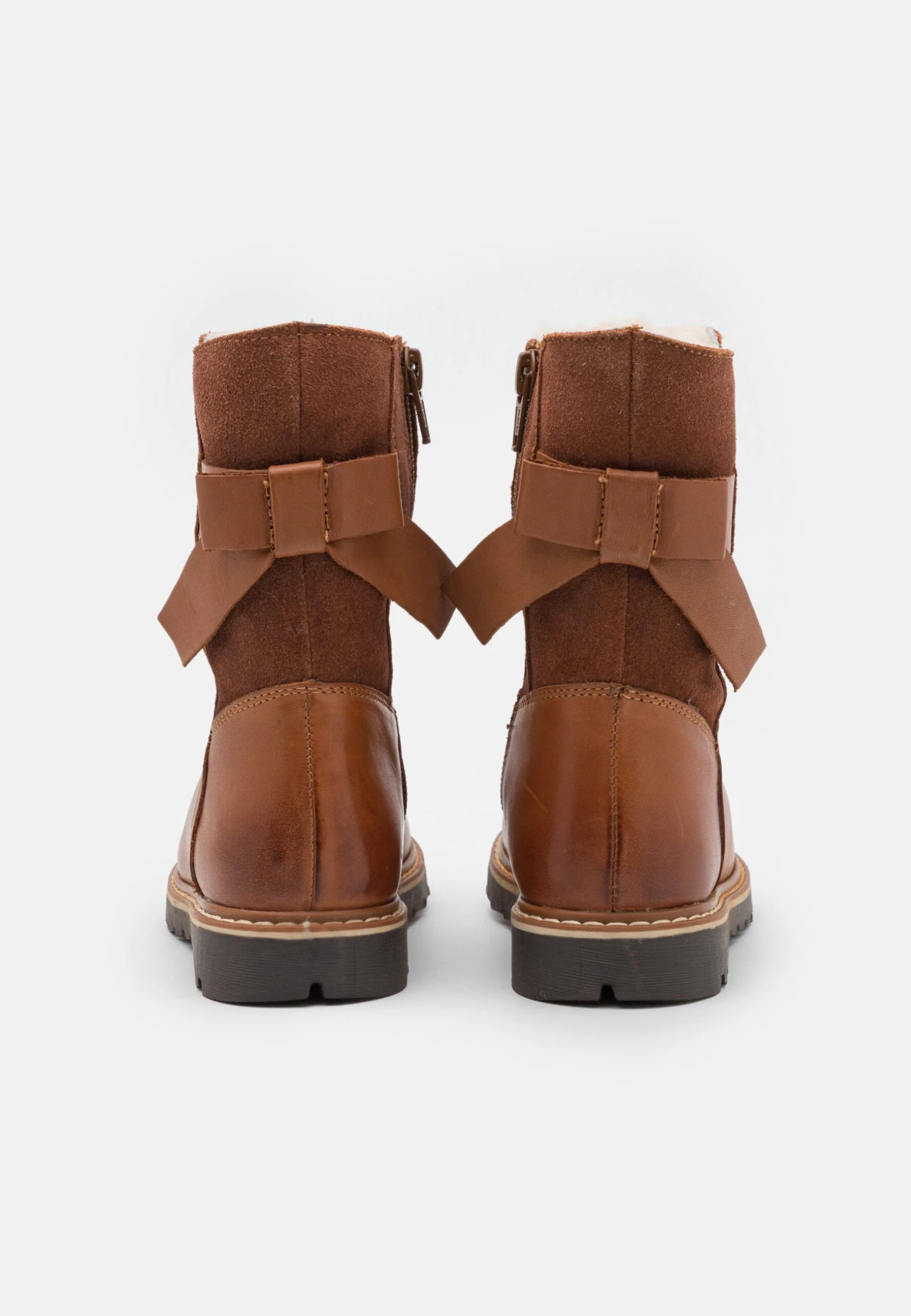 Friboo Leather - Botas - Cognac 3 Friboo Leather - Botas - Cognac - Imagen 3