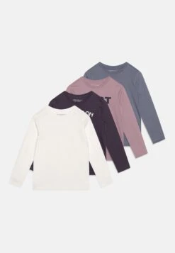 Friboo 4 Pack - Camiseta De Manga Larga - Multi-Coloured/Grey/Blue