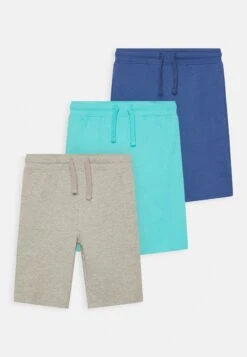 Friboo Solid 3 Pack - Pantalones Deportivos - Grey/Blue /Turquoise