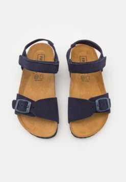 Friboo Leather Bio Sandals - Sandalias - Dark Blue -Moda Tienda 3bc9408609ab40a8b2a27e77f7693325