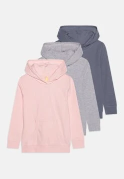 Friboo 3 Pack - Jersey Con Capucha - Pink/Grey/Blue