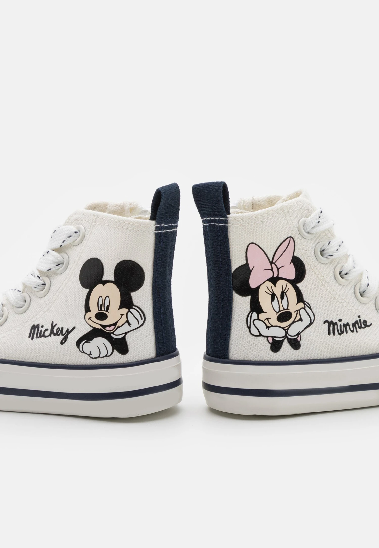 Friboo Disney Mickey Mouse & Minnie Mouse - Zapatillas Altas - White 1 Friboo Disney Mickey Mouse & Minnie Mouse - Zapatillas Altas - White