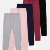 Friboo 5 Pack - Pantalones Deportivos - Pink/Grey/Red