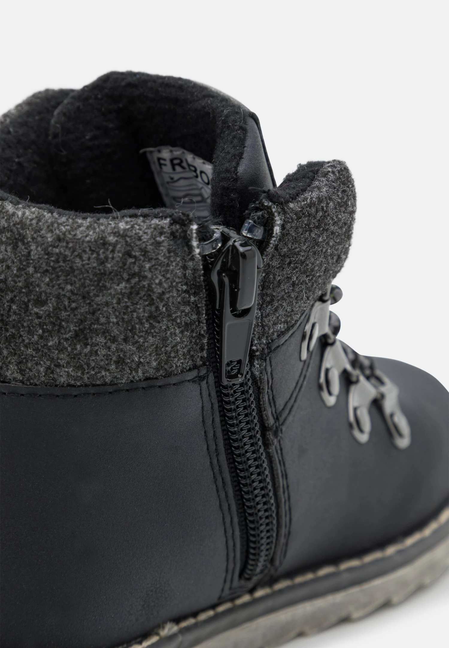 Friboo Botines Con Cordones - Black 6 Friboo Botines Con Cordones - Black - Imagen 6