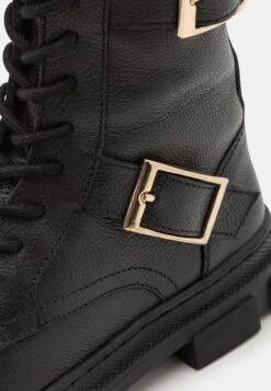 Friboo Leather - Botas Con Cordones -Black -Moda Tienda 6cc9e4b48f0147428ab669e3bf48e2b6