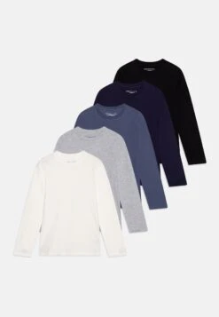 Friboo 5 Pack - Camiseta De Manga Larga - Multi-Coloured/Blue/Black