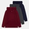 Friboo 3 Pack - Jersey Con Capucha - Multi-Coloured/Blue/Dark Red