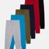 Friboo Unisex 6 Pack - Pantalones Deportivos - Multi-Coloured/Red /Blue