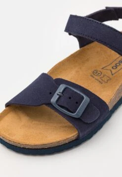 Friboo Leather Bio Sandals - Sandalias - Dark Blue -Moda Tienda 9ef767bb66bd46a6bfb88ac8f84e07de