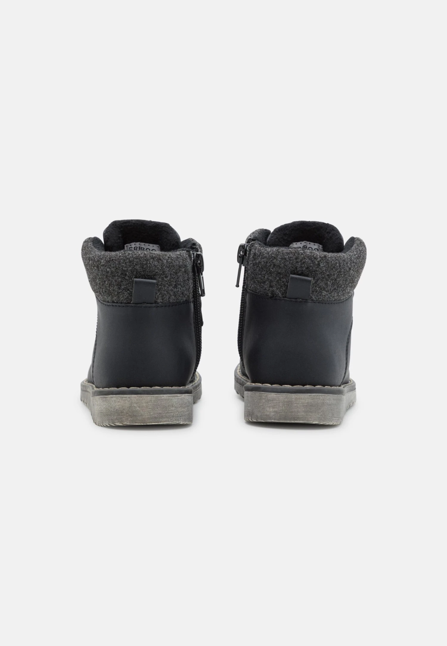 Friboo Botines Con Cordones - Black 3 Friboo Botines Con Cordones - Black - Imagen 3