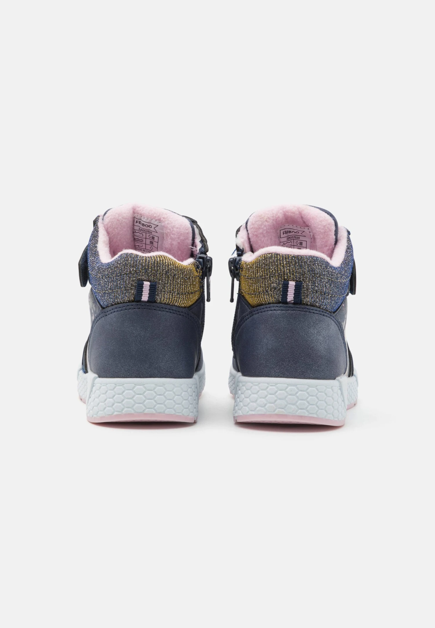 Friboo Zapatillas Altas - Dark Blue 3 Friboo Zapatillas Altas - Dark Blue - Imagen 3