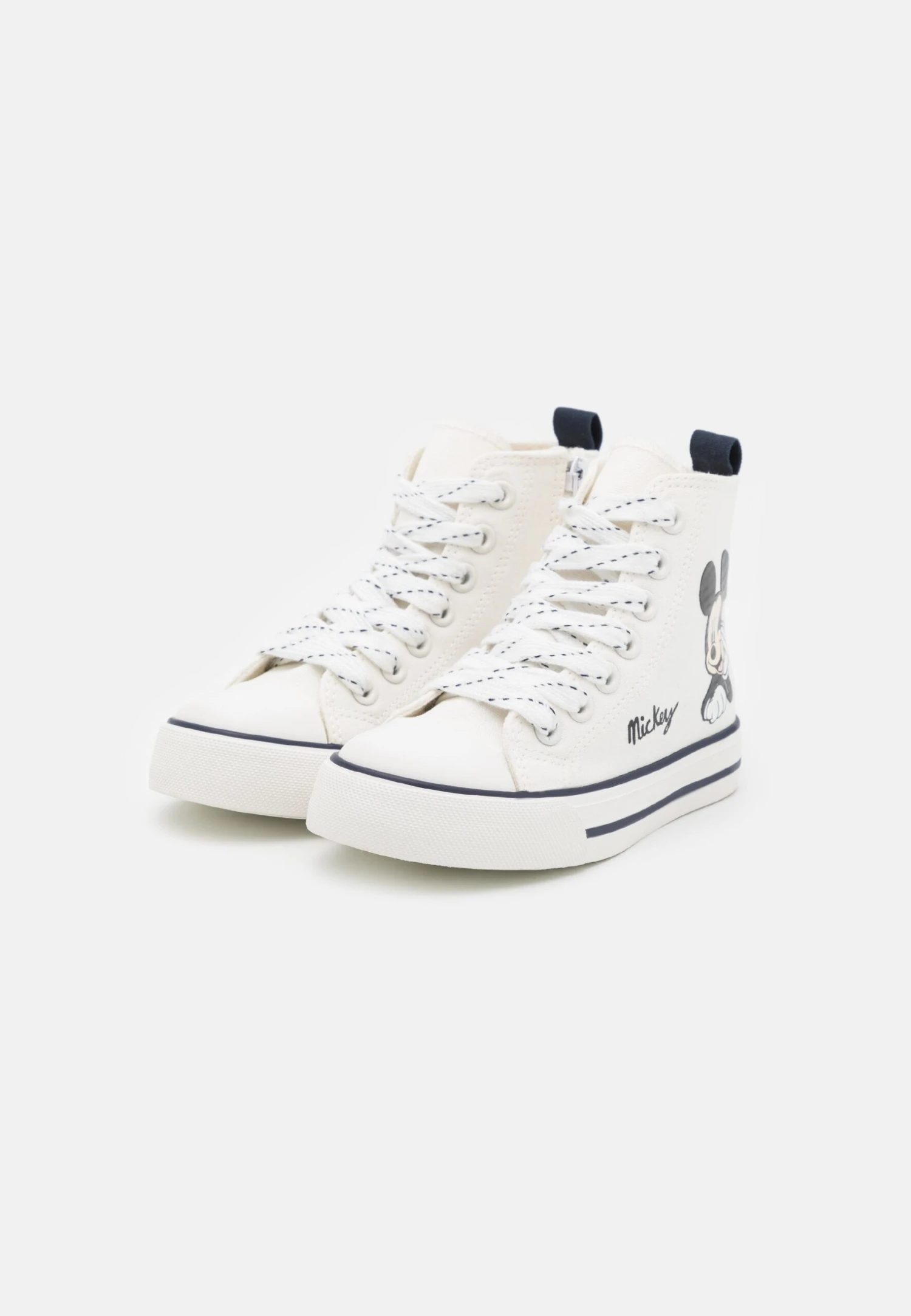 Friboo Disney Mickey Mouse & Minnie Mouse - Zapatillas Altas - White 3 Friboo Disney Mickey Mouse & Minnie Mouse - Zapatillas Altas - White - Imagen 3