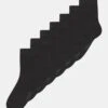 Friboo Unisex 7 Pack - Calcetines - Black