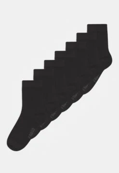 Friboo Unisex 7 Pack - Calcetines - Black
