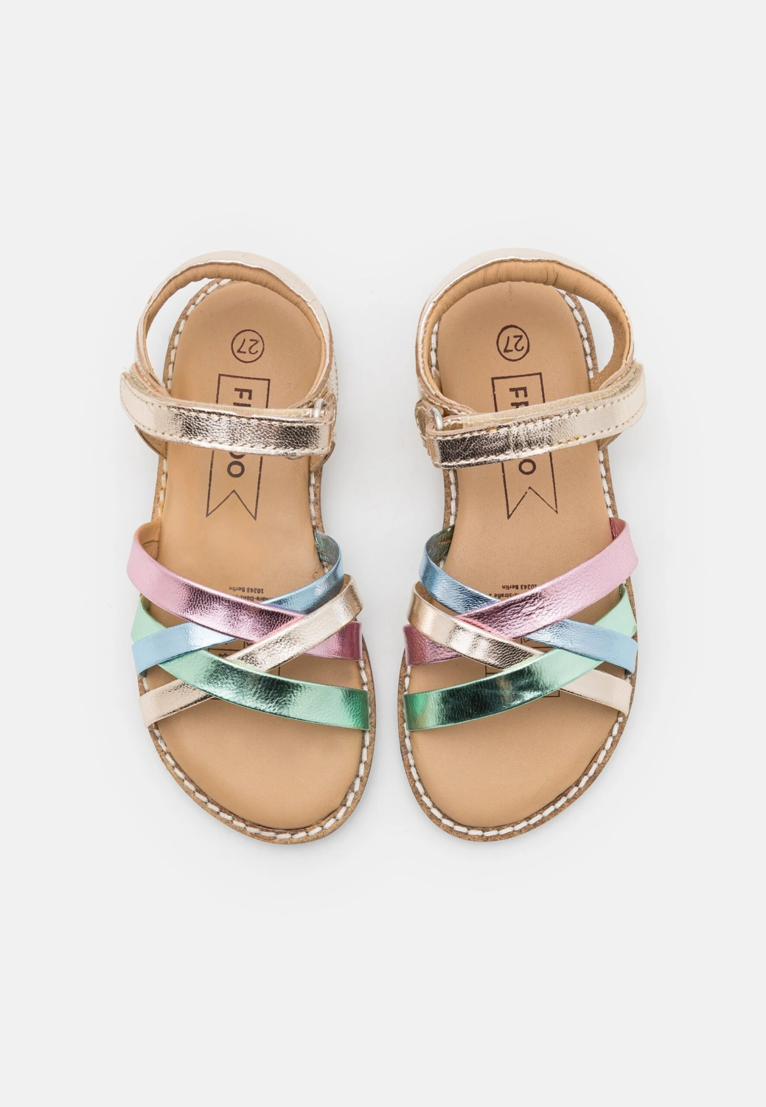 Friboo Leather - Sandalias - Multi-Coloured 4 Friboo Leather - Sandalias - Multi-Coloured - Imagen 4