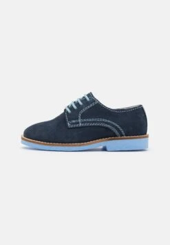 Friboo Leather - Zapatos Con Cordones - Dark Blue