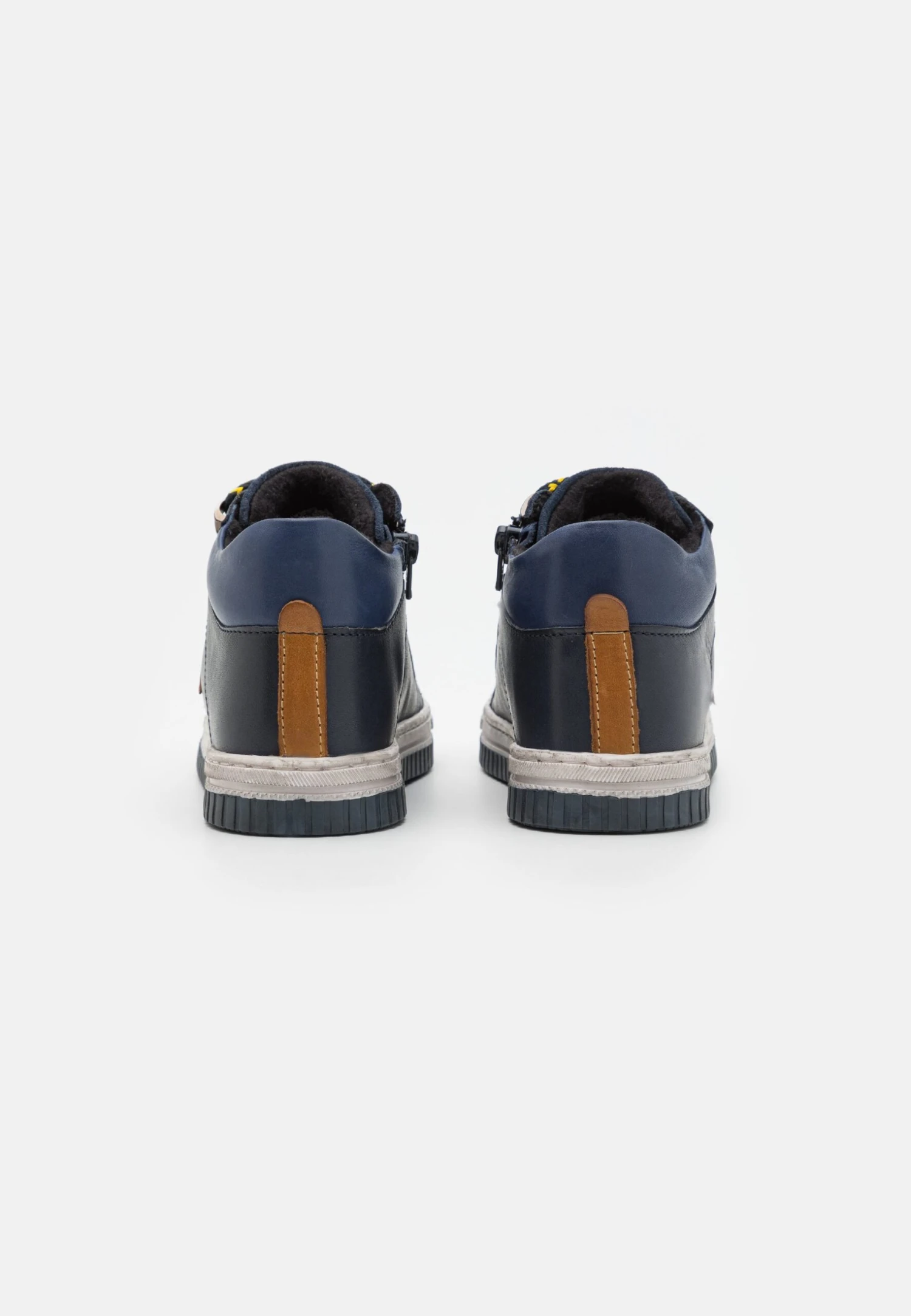 Friboo Leather - Botas - Dark Blue 3 Friboo Leather - Botas - Dark Blue - Imagen 3