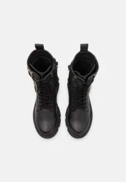 Friboo Leather - Botas Con Cordones -Black -Moda Tienda ed3972f8174c4cbb9ff5c727f3f2bcb8