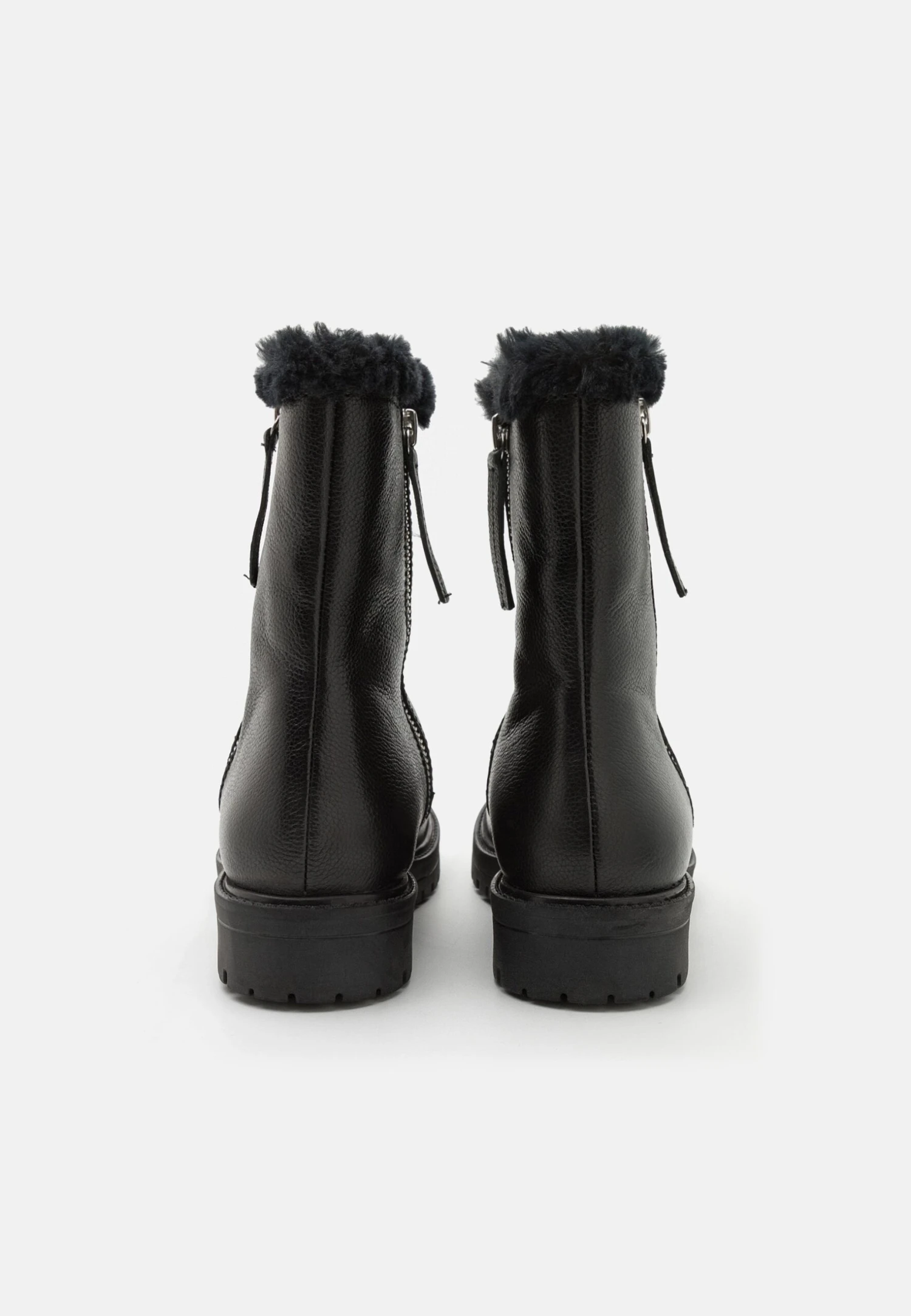 Friboo Leather - Botas Para La Nieve - Black 3 Friboo Leather - Botas Para La Nieve - Black - Imagen 3