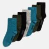 Friboo 7 Pack - Calcetines - Multi-Coloured/Grey/Khaki